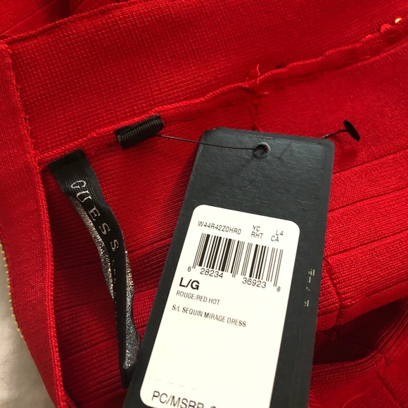 GUESS sequin mirage dress - Picture 11 of 12
